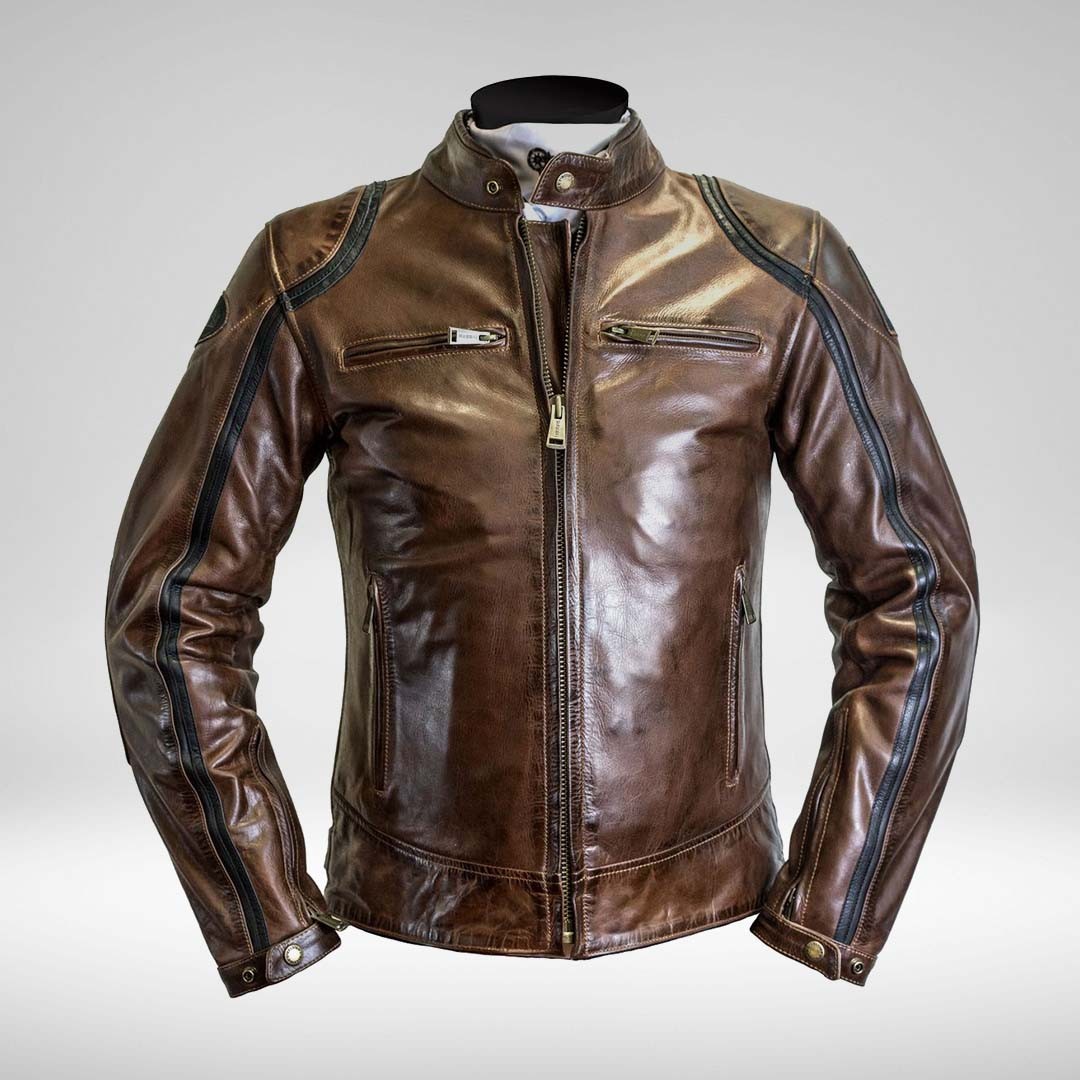 Helstons Modelo Cuir Rag Couleur