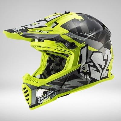 MX437 Fast Evo II Mini CRUSHER Jaune