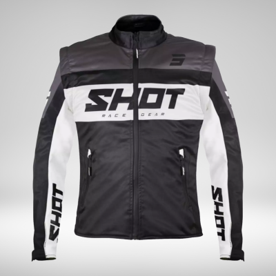 Softshell Lite Blanc/Noir