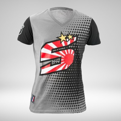 T-Shirt officiel ZARCO Noir/Gris