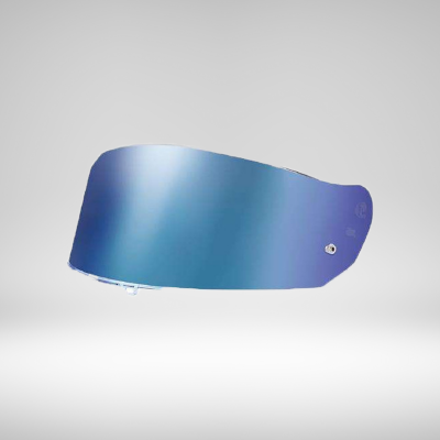 FF808 Visière Iridium Bleu