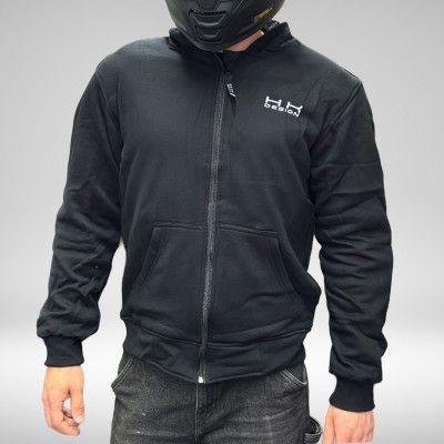 HK 3151 Veloce - Sweat coqué Noir