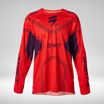 Maillot Youth Black Label QWIK Rouge