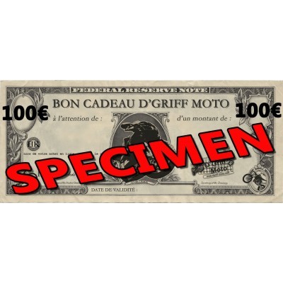 Cheque Cadeau 100€