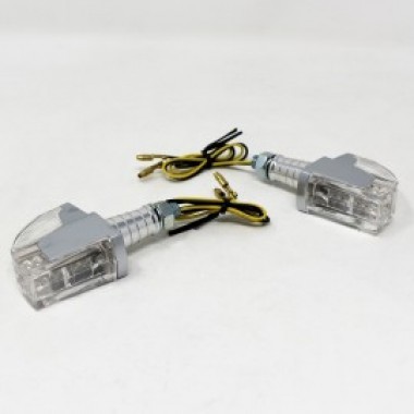 Paire de Clignotants LED Cristal Alu - photo 0